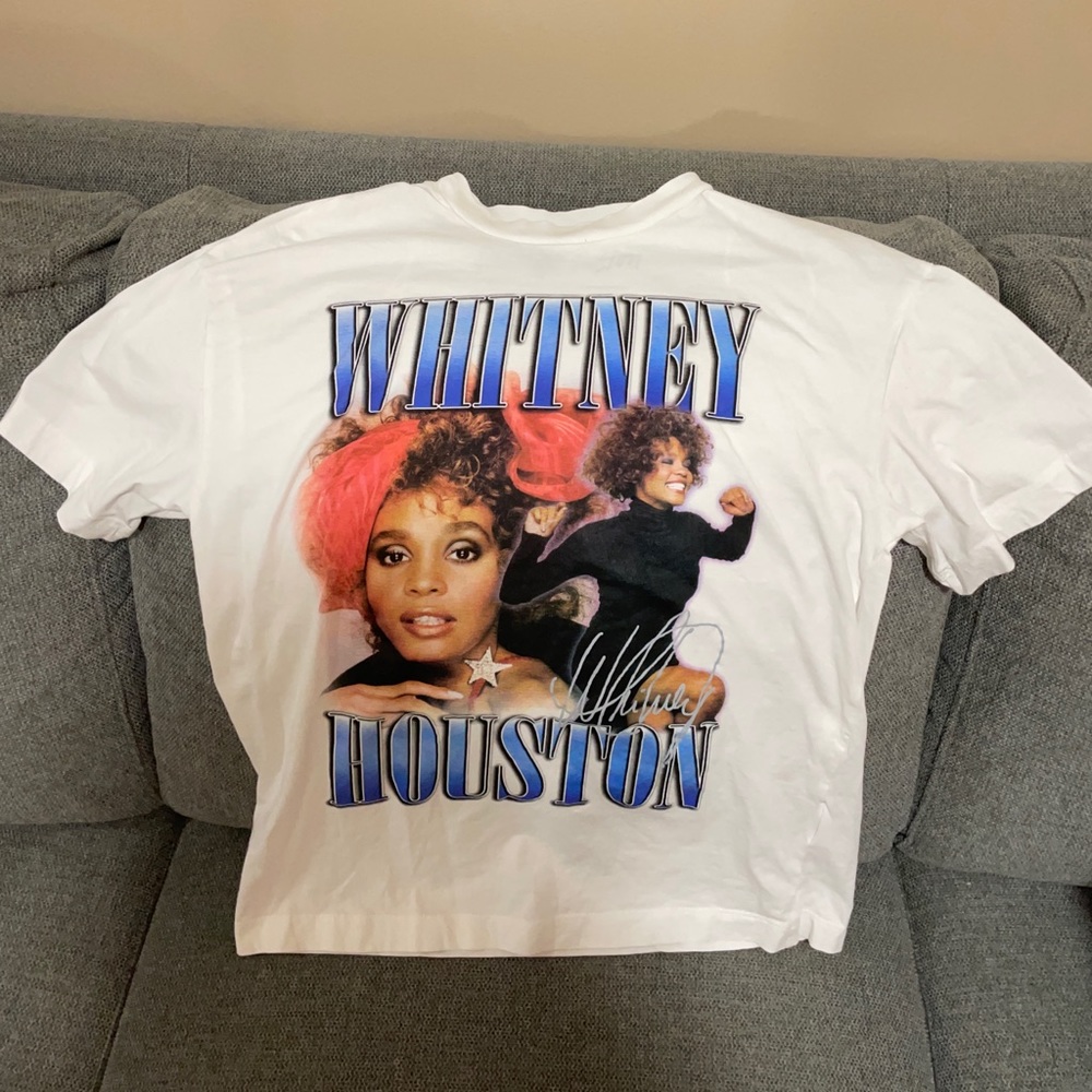 whittney houston t-shirt (h&m)